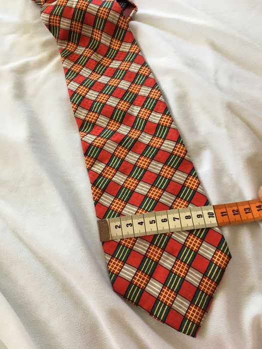 Carlo Palazzi, krawat jedwabny, silk