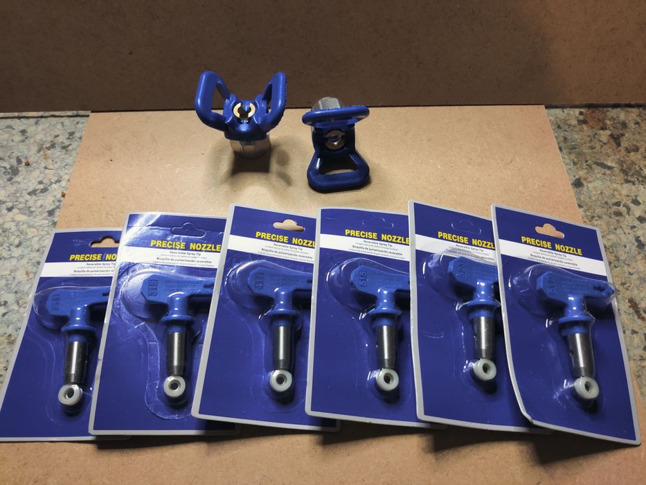 PAK completo. Bicos para máquina pistola  Airless +2 borboletas oferta