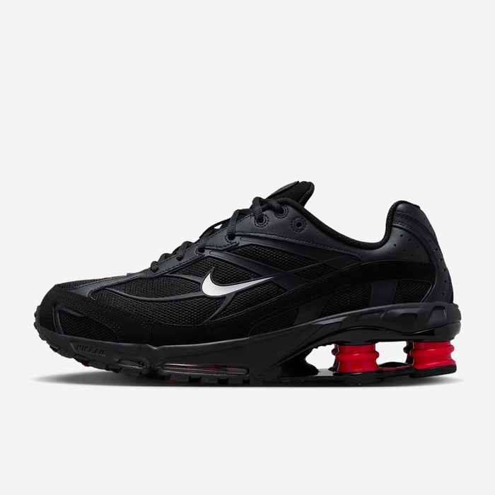 Nike Shox Ride 2 Czerń/University Red/Medium Ash/Metallic Rozmiar 45