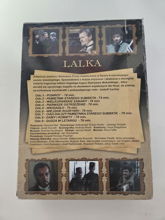 lalka film płyty DVD 1977 rok