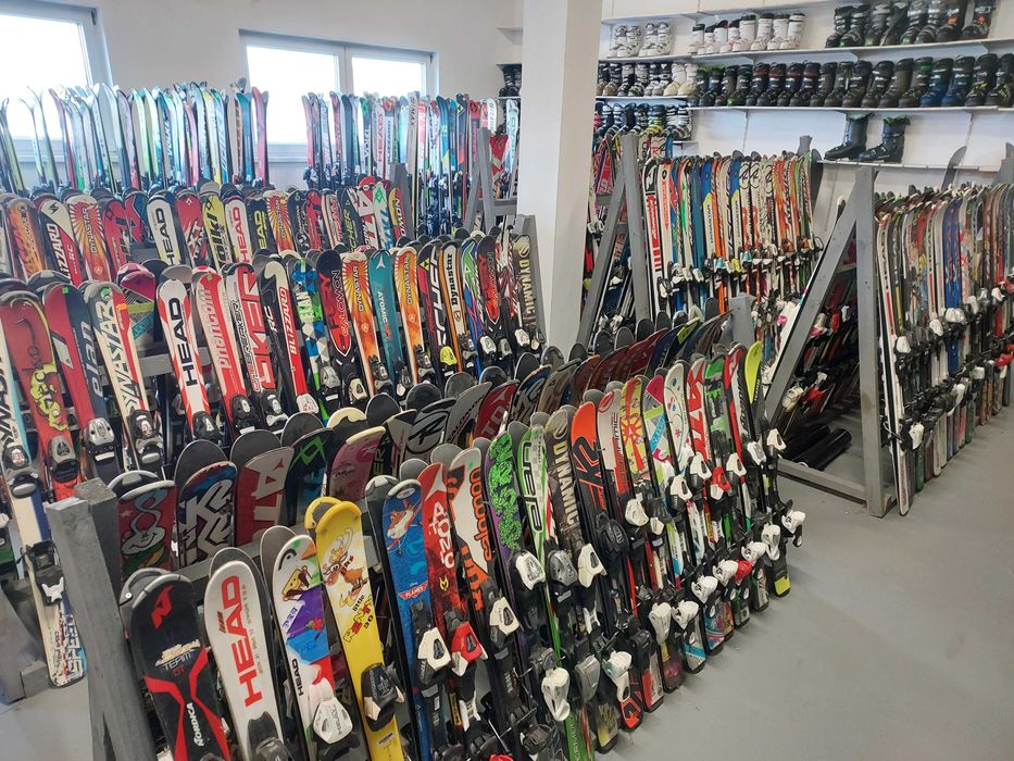 Narty zjazdowe Buty narciarskie