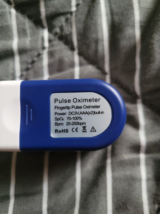Pulsometr napalcowy