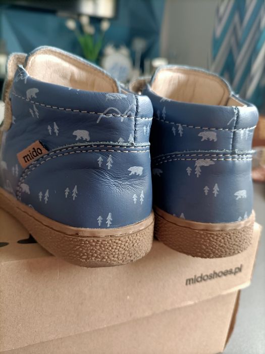 Buciki skórzane mido noster