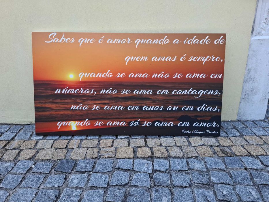 Tela com texto de Pedro Chagas Freitas