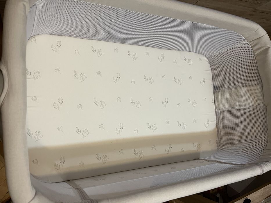 REZERWACJA !! LIONELO łóżeczko dostawne LUNA Beige Sand 2w1