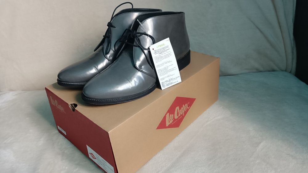 Нові шкіряні жіночі черевики 41розміру