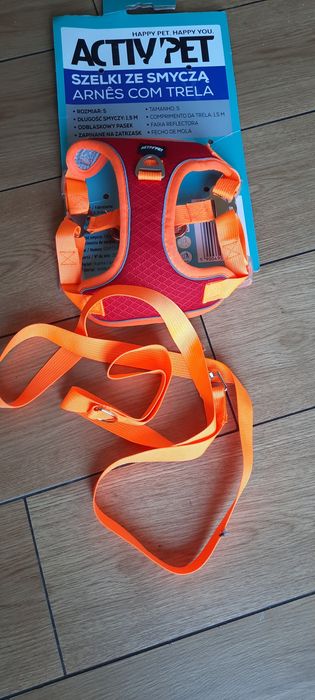 Smycz i szelki dla pieska