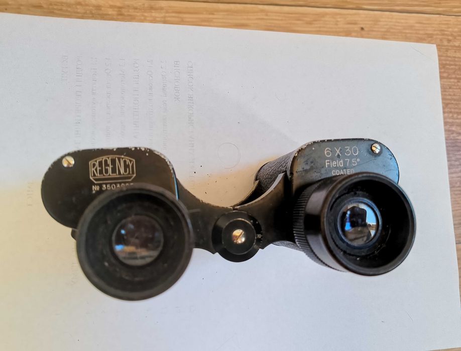 Японский военный бинокль Regency в родном чехле