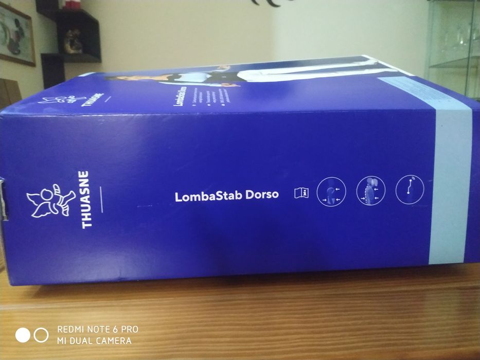 Cinta de suporte toracolombar