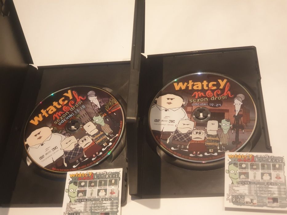Włatcy Móch sezon 2 Odcinki 13-29 (2 płyty)