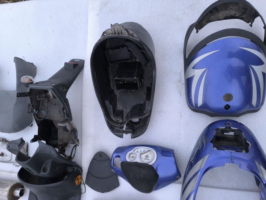 Keeway Hurricane Plastiki, owiewki, kufer
