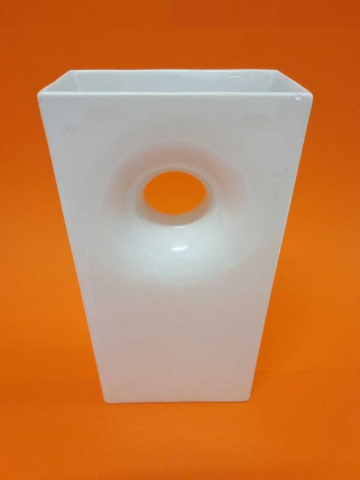 Vaso de cerâmica Gabbianelli Space Age Franco Bettonica Italia anos 70