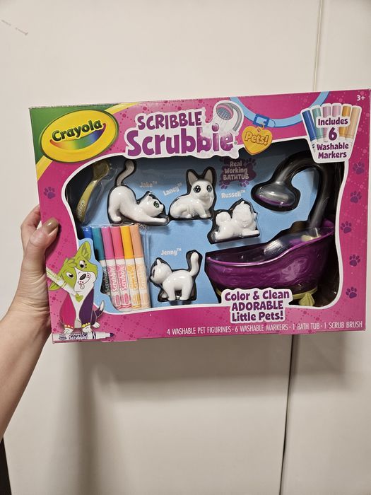 Набір для творчості Crayola Scribble Scrubbie Pets Мої улюбленці