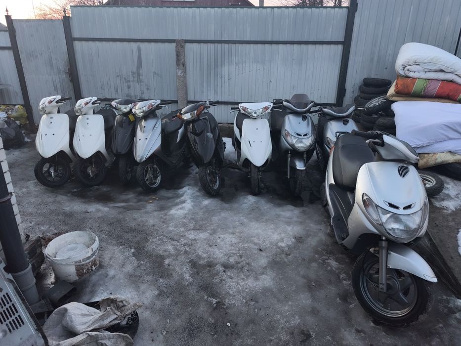 Пластик б у на Suzuki address v 50 v 125S G v100 lets 2 3 4 5 6 sepia