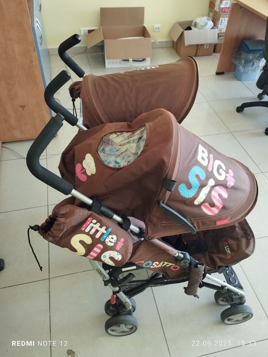 Wózek dla bliźniaków COSATTO