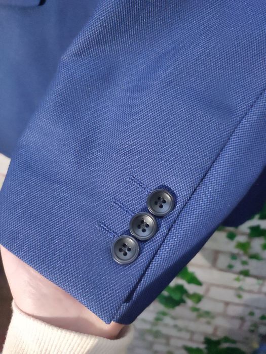 Піджак чоловічий 50-52. синій, новий .