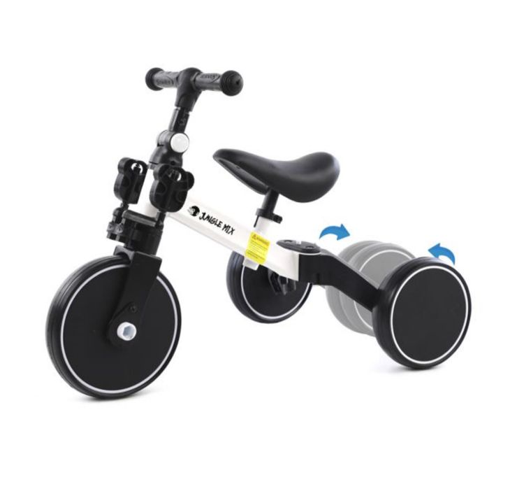 Triciclo Infantil Conversível 3 em 1 BIWOND Jungle Mix ( COR DE ROSA)