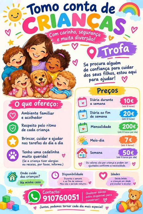 Ama/babysitter na Trofa