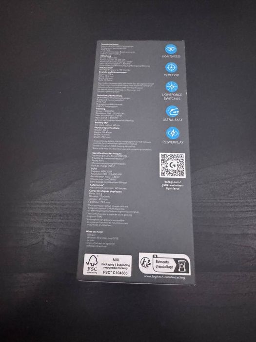 Logitech g502 x lightspeed