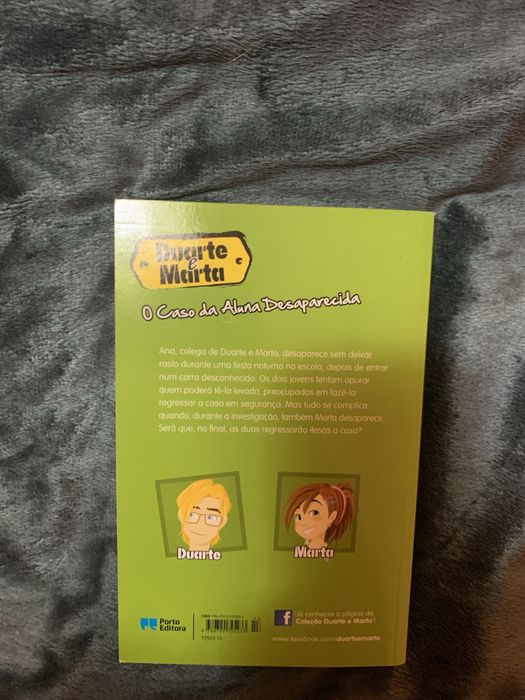 Livros “Duarte e Marta” para jovens
