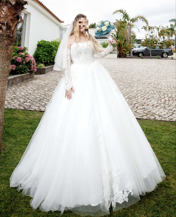 Vestido de Noiva Morilee 2667 – Usado 1x – Estado Impecável