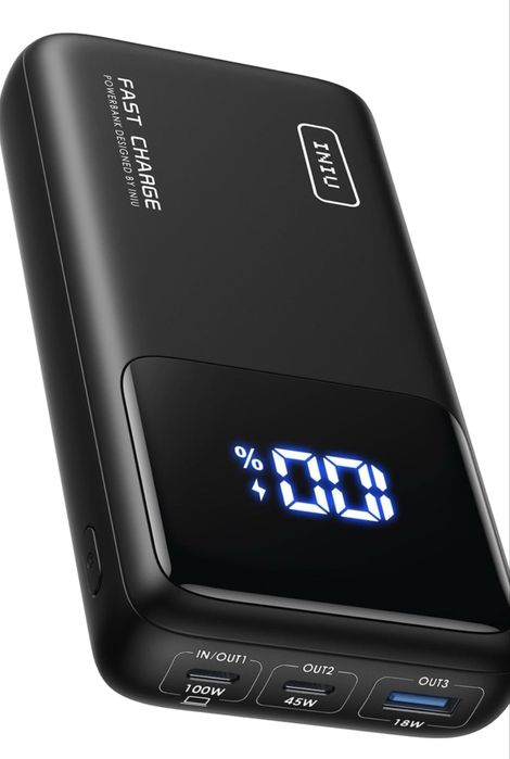 Power bank iniu 100w de 25000mAh novo!
