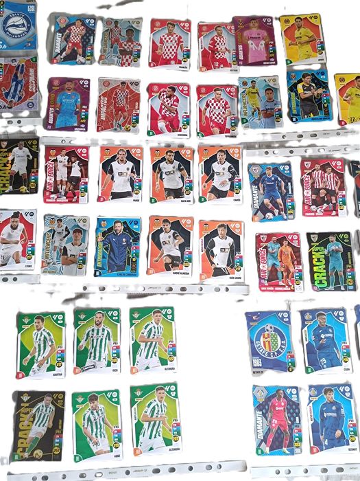 116 cartas Adrenalyn Panini La Liga 2024-2025