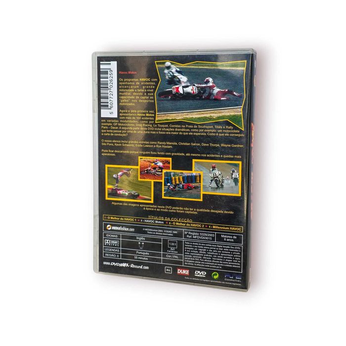 DVD Havoc Motos – Acidentes do Desporto Motorizado | Record / Duke