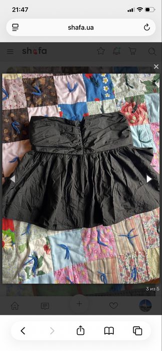 Спідниця шорти zara чорна родмір л