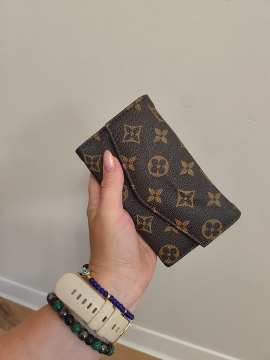 Portfel damski LV Louis Vuitton brąz new urodziny prezent okazja