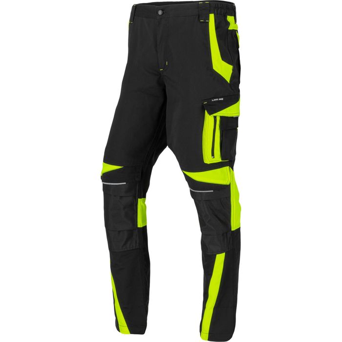 spodnie czarno-żółte, "2xl", ce, lahti