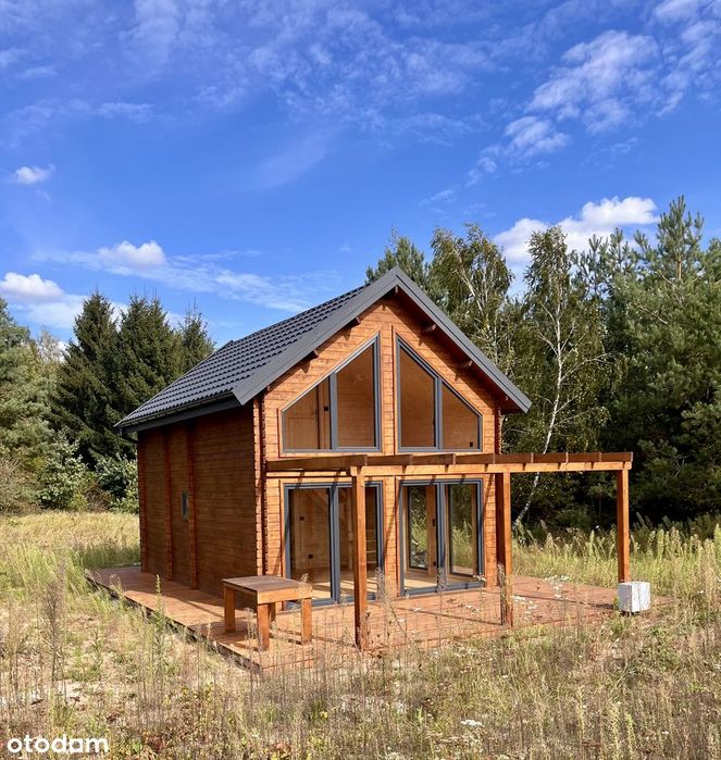 NOWY DOM 65 m² | 1100 m² DZIAŁKI | 3 MIN DO 2 JEZIOR | | 399 000 ZŁ