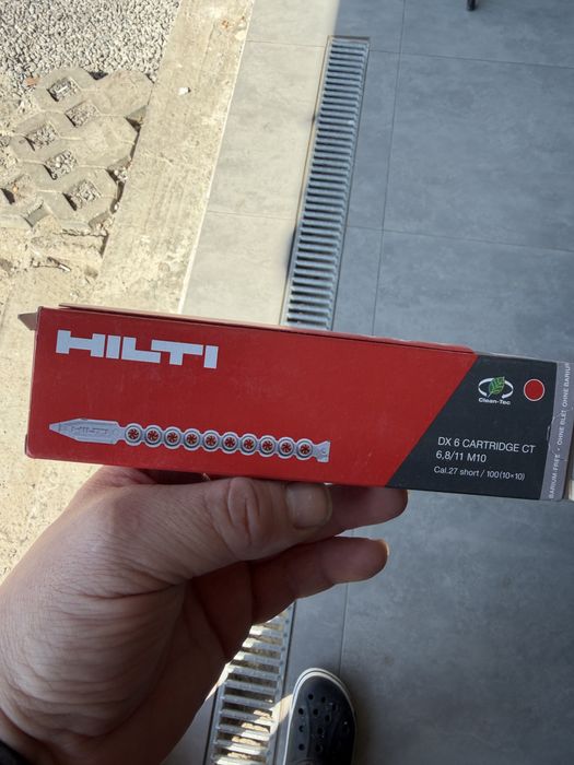 Naboje do osadzarki Hilti dx