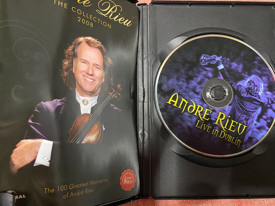 7 DVD André Rieu (como novos)