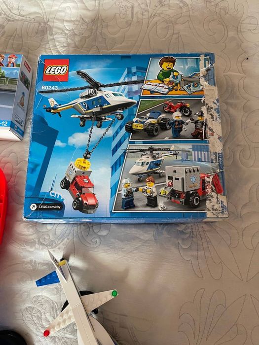 Набор lego city ( погоня на полицейском вертолете)