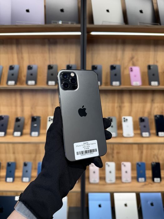 Магазин! Гарантія! 100% АКБ iPhone 12 Pro 128Gb Graphite Neverlock айфон про