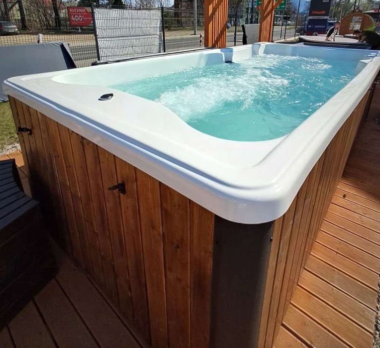 Basen wolnostojący Basen ogrodowy Basen domowy KLEO 476x225x120 cm SPA