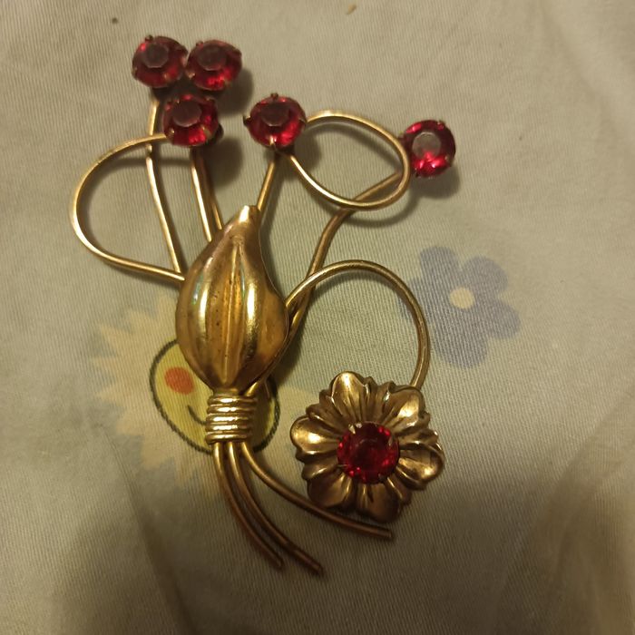 Broszka vintage artdeco