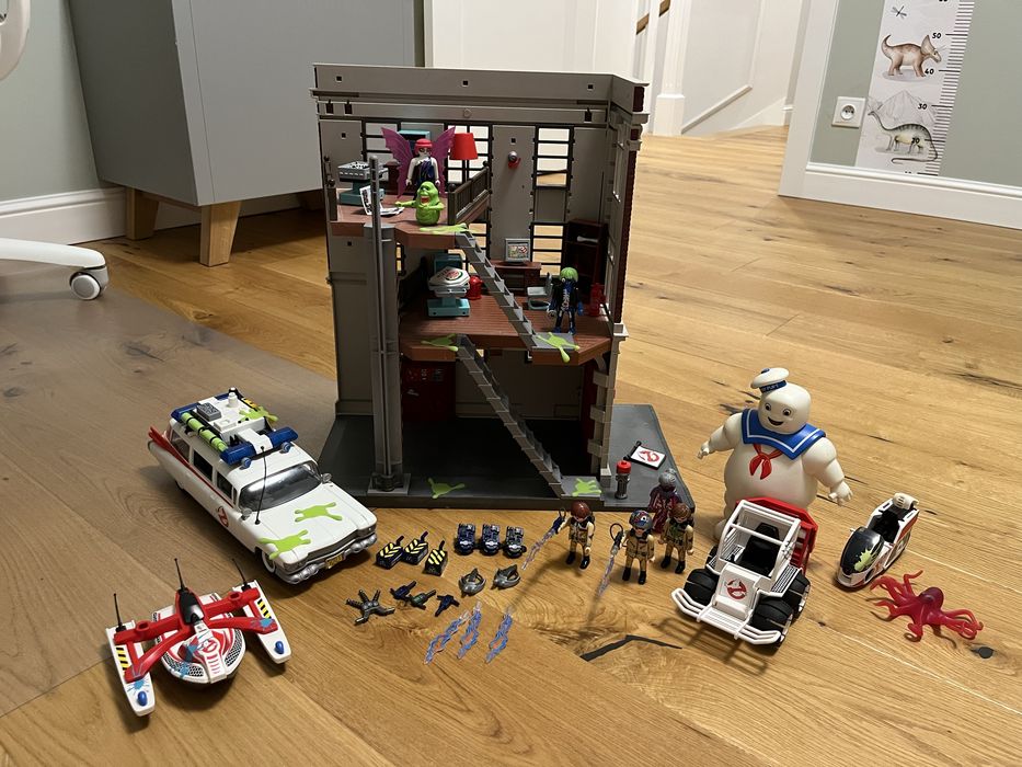 Play mobil Ghost busters, duzy zestaw