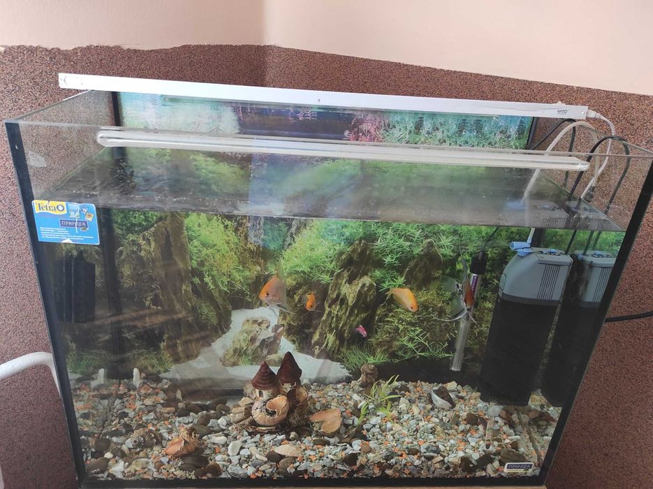 Продам або обміняю акваріум 180 літрів.