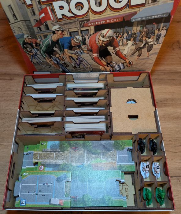 Wielka Pętla (Flamme Rouge) + Peleton + Meteo + insert (ENG)