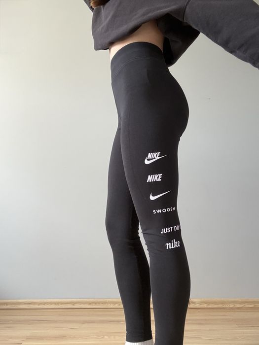 Legginsy czarne nike