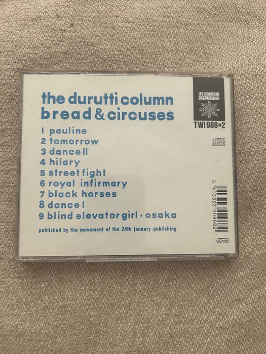CD The Durutti Column - Bread & Circuses