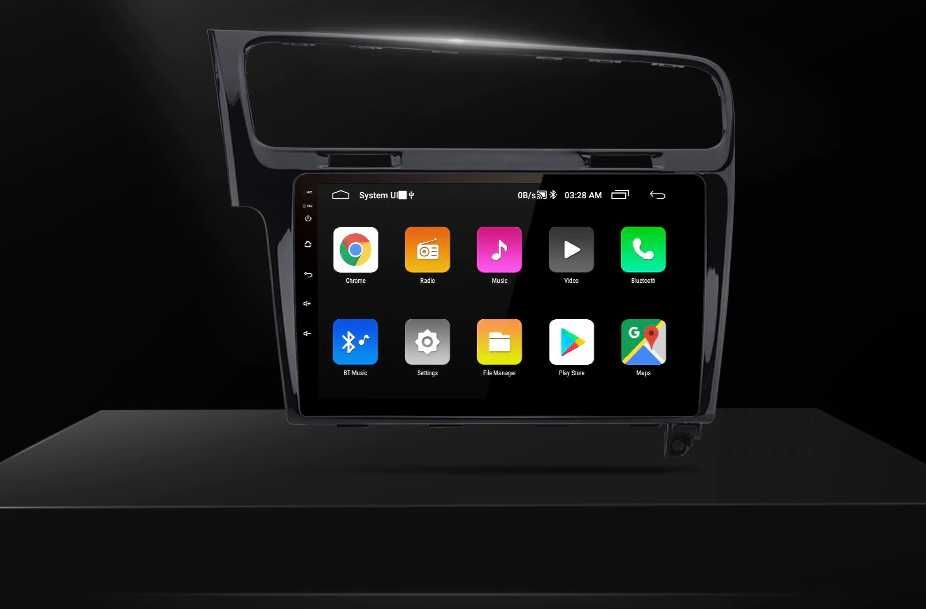 Rádio 2 din android GOLF 7 - Com Carplay Wifi - GPS - Bluetooth