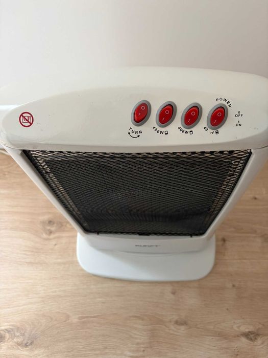 Lote com 2 aquecedores infravermelhos (1200 W + 800 W)