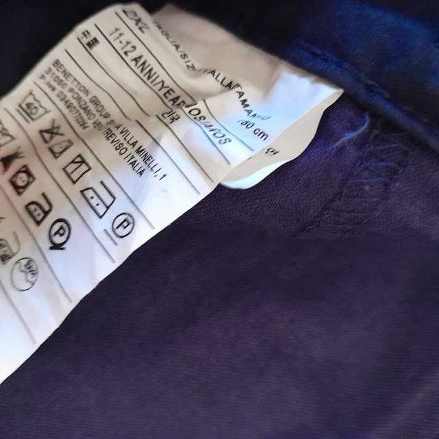 Calções azuis Benetton