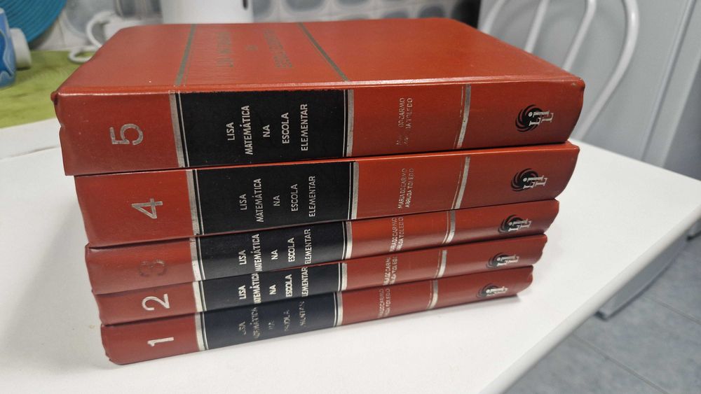 Coleção 5 livros - 5 volumes Matemática na Escola Elementar