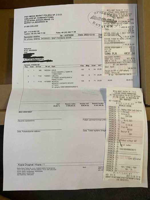 Laptop Asus vivobook