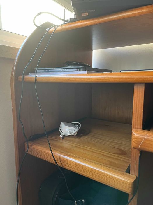 Secretária de escritório madeira maciça