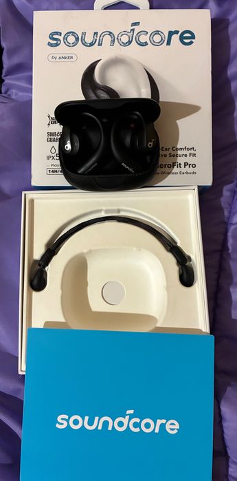 Anker SoundCore AeroFit Pro. Кодек Ldac. 3D просторовий звук.